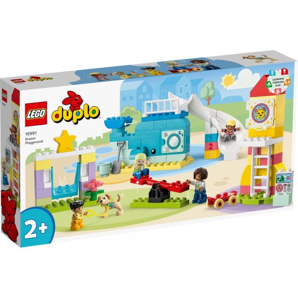 LEGO® DUPLO® Town 10991 - Traumspielplatz Bauset Spielset für Kleinkinder ab 2 Jahren