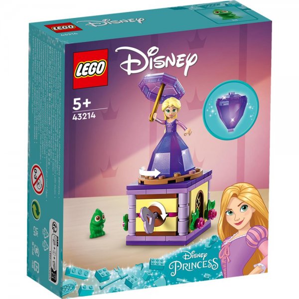 LEGO® Disney Princess 43214 - Rapunzel-Spieluhr Bauset Spielset für Kinder ab 5 Jahren