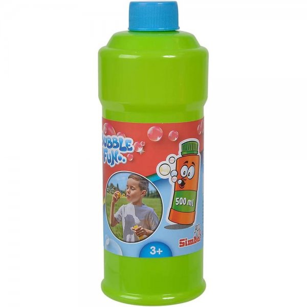 Simba 107282320 - Bubble Fun Seifenblasen Flasche, 500ml - 1 Flasche