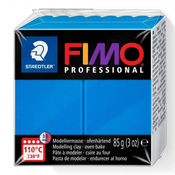 Staedtler FIMO professional blau 85g Modelliermasse ofenhärtend Knetmasse Knete