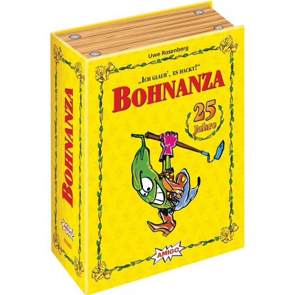 AMIGO Kartenspiel Bohnanza 25 Jahre Edition mit 3 weiteren Bohnensorten