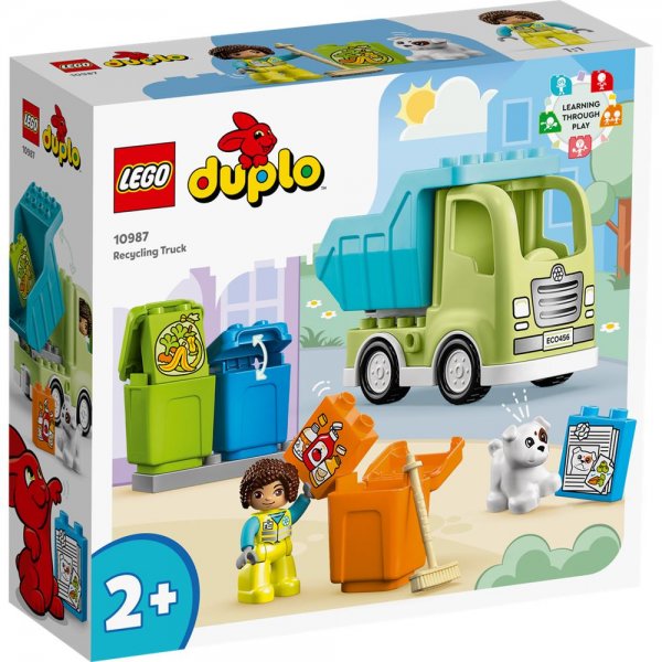 LEGO® DUPLO® Town 10987 - Recycling-LKW Bauset Spielset für Kinder ab 2 Jahren