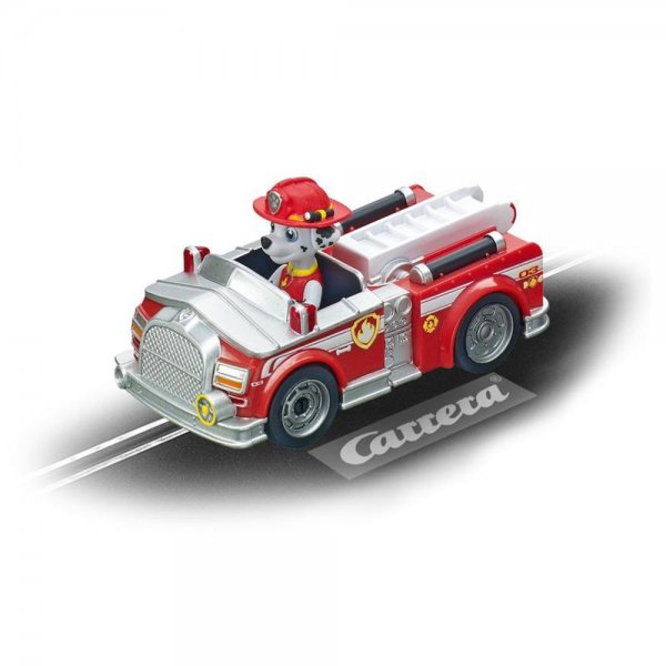 Carrera First Paw Patrol Marshall Spielzeugauto Feuerwehr für Autorennbahn Fahrzeug