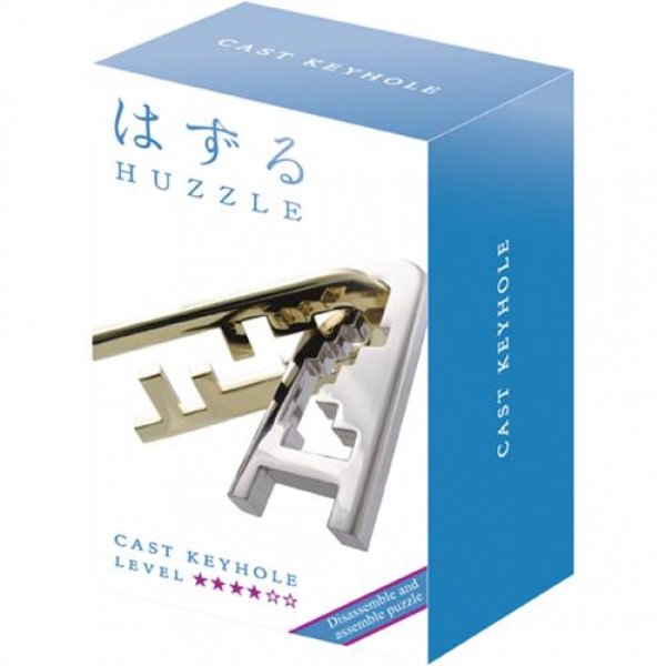 Huzzle Cast Keyhole Level 4 Metallpuzzle