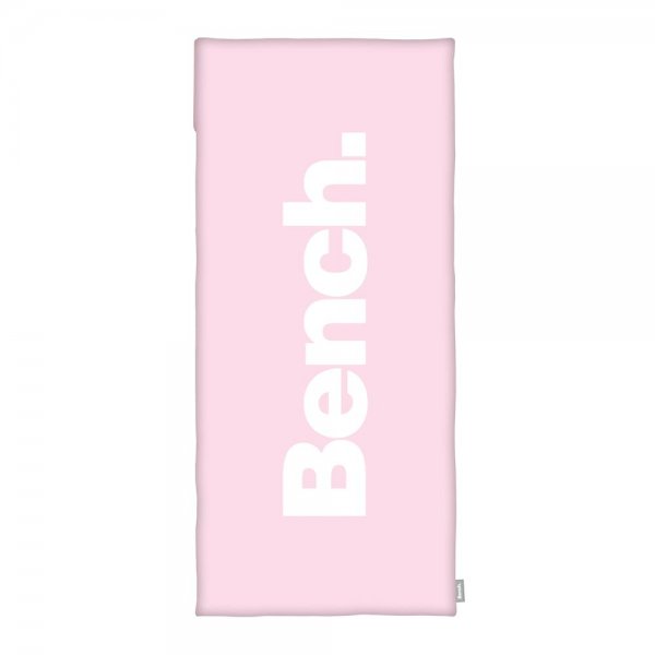 Bench Fitnesstuch mit Flap 50x110 cm Pastel Colours Rosa Sporthandtuch Badetuch