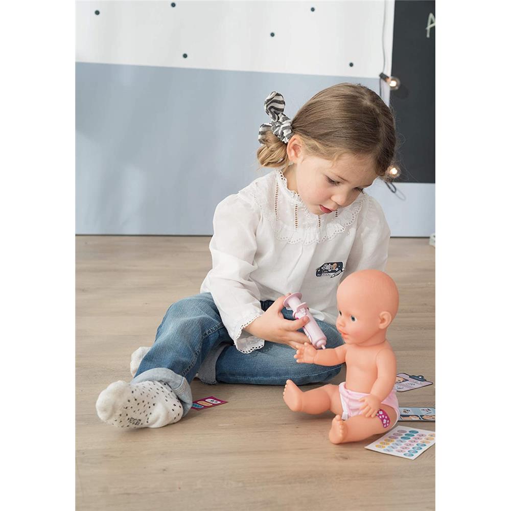 MyPlaybox 38 Smoby Arzt Puppen | mit Baby Care für Waage Center mechanischer bis cm Untersuchungstisch