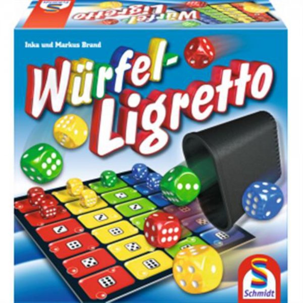 Schmidt Spiele Würfel-Ligretto 2-4 Spieler ab 8 Jahren 20 min Spieldauer NEU