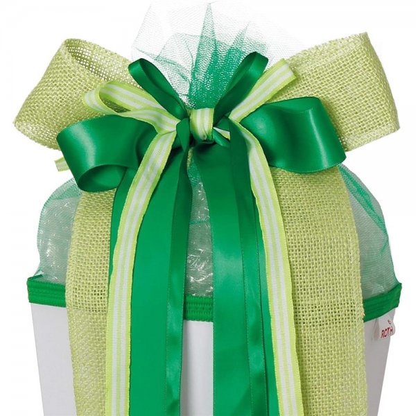 Roth Schleife Grün "Fresh Green" ca. 50x23cm für Schultüte Zuckertüte Schulanfang
