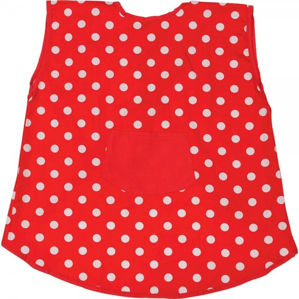 Goki Kochschürze Rot mit weißen Punkten für Kinder Kinderschürze