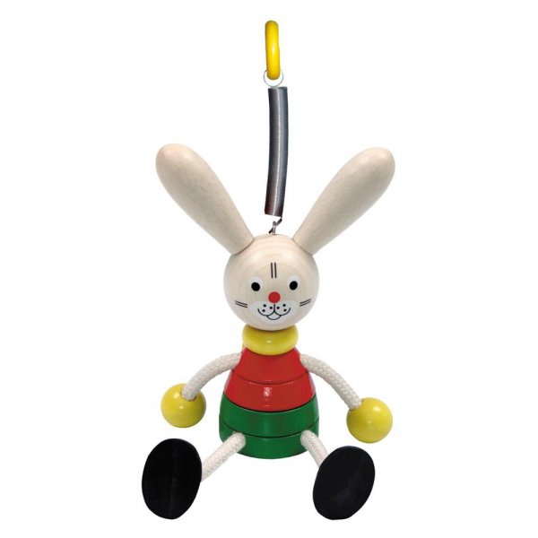 Bartl 14706 - Schwingfigur Hase Kinderzimmer Mobile Spielzeug Holzspielzeug NEU