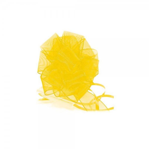 Roth Schleife Ziehschleife Rapid gelb Ø 13cm 10 Stück für Schultüte Zuckertüte Geschenke