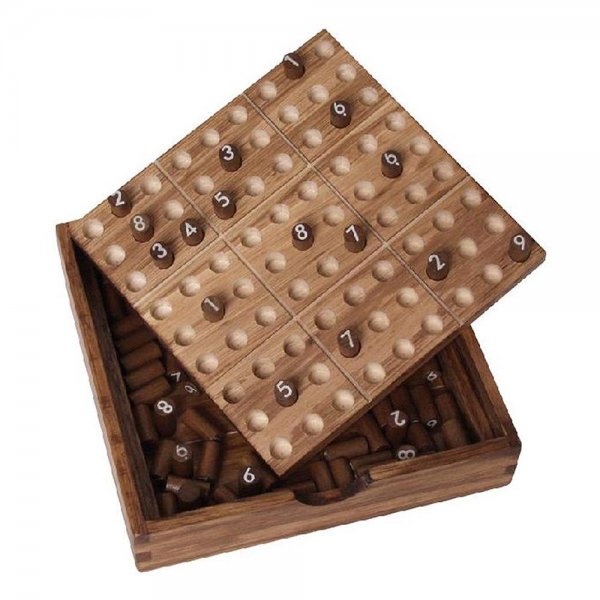 Bartl 108895 - Sudoku-Box aus Holz 1 Spieler