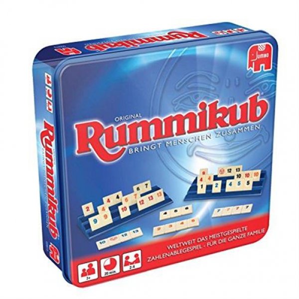 Jumbo Spiele 03973 - Rummikub in der Metalldose