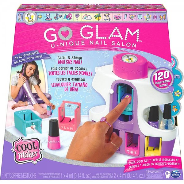 Amigo Cool Maker Go Glam Unique Nail Salon Set Nagelstudio Nagellack Fingernagel Nageldesign