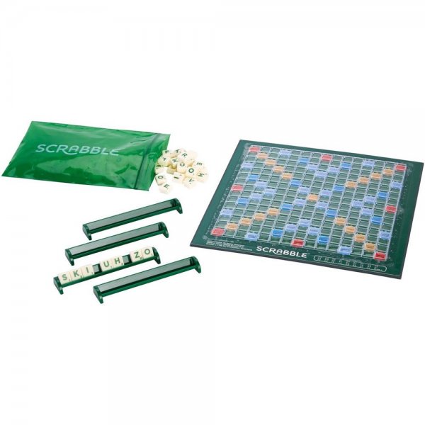 Mattel CJT13 - Spiele - Scrabble Kompakt