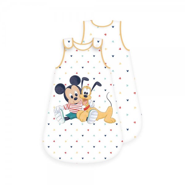 Herding Disney's Mickey Mouse Baby Schlafsack 90x45 cm temperaturausgleichend Baumwolle Trocknergeeignet