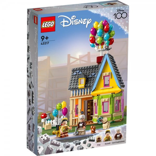LEGO® Disney 43217 - Carls Haus aus „Oben“ Bauset Spielset für Kinder und Filmfans ab 9 Jahren