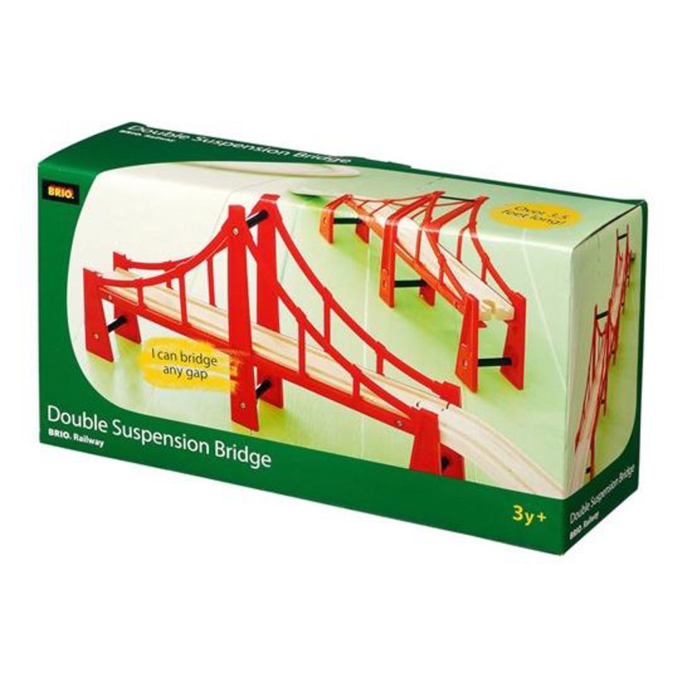 Holzeisenbahn Hängebrücke ca NEU Holzspielzeug Spielzeug 1,1m Brio 33683 
