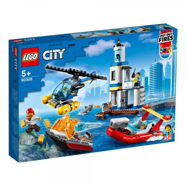 LEGO® City 60308 - Polizei und Feuerwehr im Küsteneinsatz