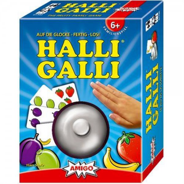 Amigo Spiel 01700 - Halli Galli. Auf die Glocke-fertig-los! Kartenspiel NEU