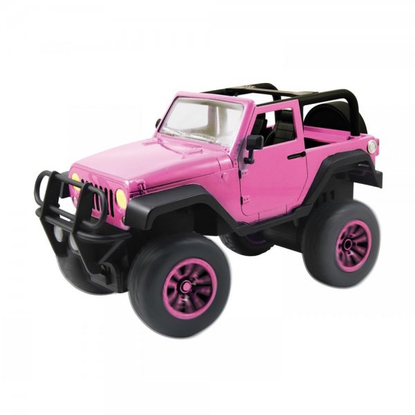 Dickie Toys RC Jeep Wrangler 1:16 Pink ferngesteuert Geländewagen Spielzeugauto