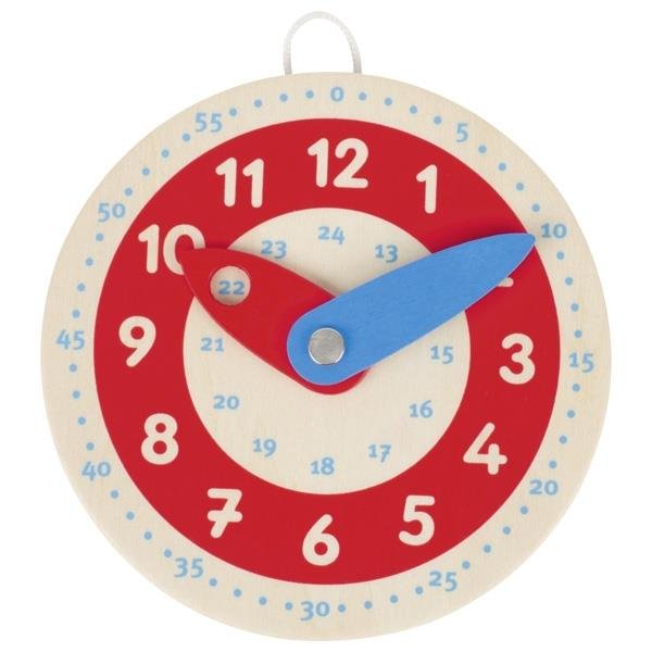 Goki Lernuhr Kinderuhr Uhr Kinderzimmer Lernspielzeug