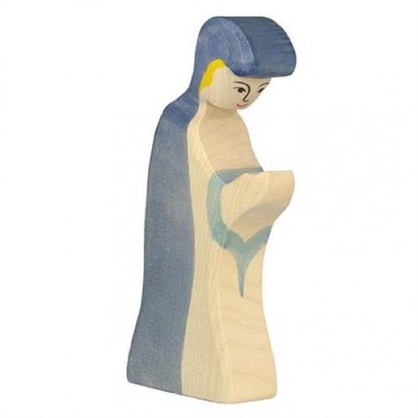Holztiger Holzfigur Figur Maria Holzspielzeug Deko Holz