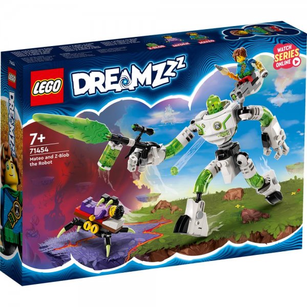 LEGO® DREAMZzz™ 71454 - Mateo und Roboter Z-Blob Bauset Spielset für Kinder ab 7 Jahren