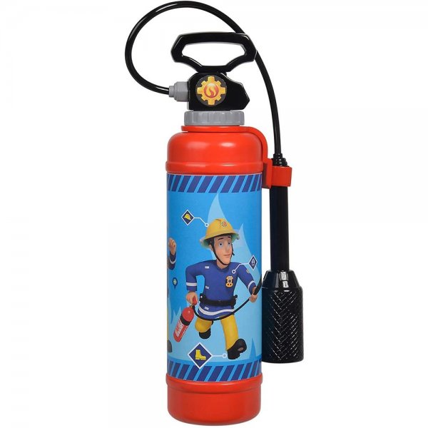 Simba Feuerwehrmann Sam Feuerlöscher Pro mit Druckluftmechanismus 900ml 31cm Wasserspielzeug