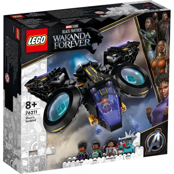 LEGO® Marvel Super Heroes™ 76211 - Shuris Sonnenvogel Bauset Black Panther ab 8 Jahre