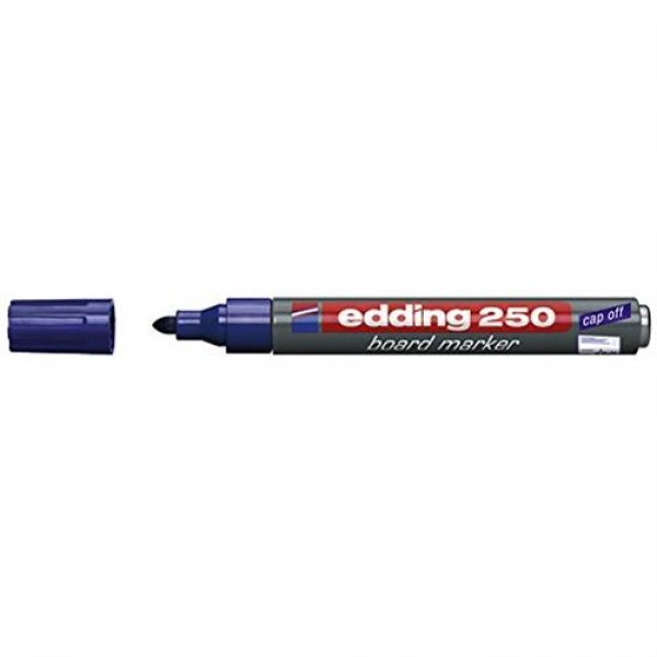 edding 250 Whiteboard-Marker blau nachfüllbar Rundspitze 1,5-3 mm