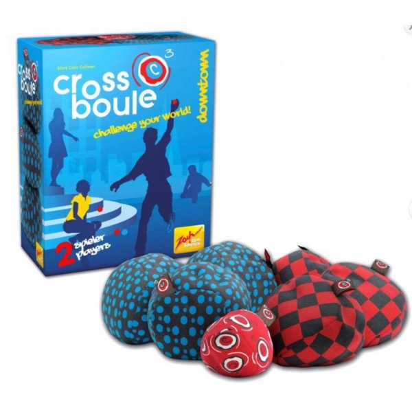 Zoch Crossboule c³ Set Downtown Boule Spaß mit flexiblen Bällen für drinnen und draußen ab 6 Jahren