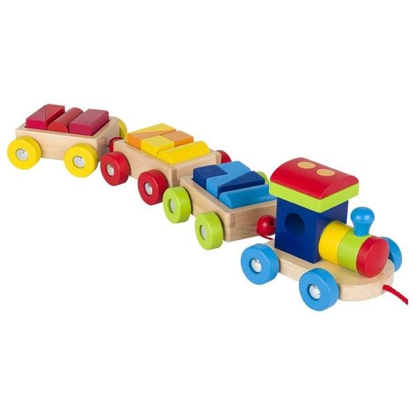 Goki Zug Orlando Eisenbahn Holzeisenbahn Holz Spielzeug Holzspielzeug