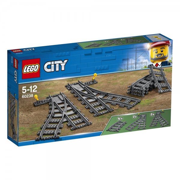 LEGO® City Eisenbahn 60238 - Weichen