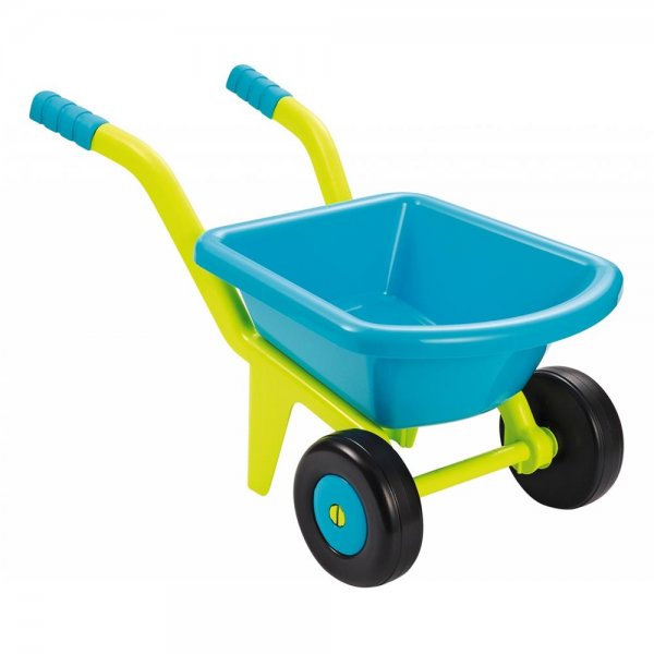 Ecoiffier Schubkarre mit 2 Rädern Blau Grün Kinderschubkarre Gartenspielzeug