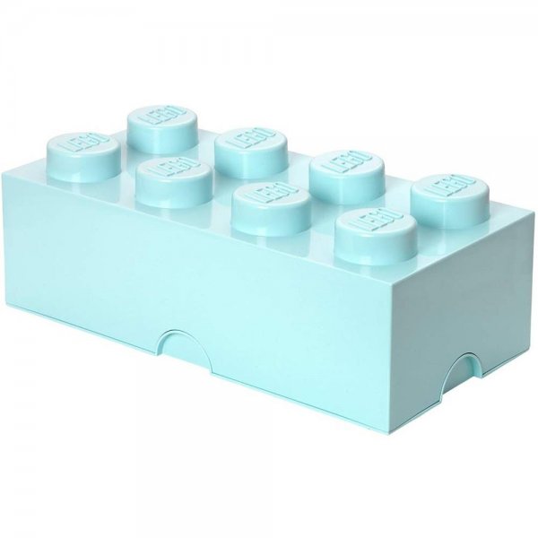 LEGO® Storage Brick 8 Mintgrün Aufbewahrungsbox mit 8 Noppen Baustein stapelbar