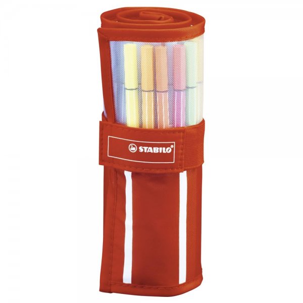 Premium-Filzstift - STABILO Pen 68 - 30er Rollerset - 30 Farben