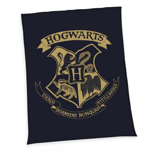 Herding Harry Potter Wellsoft-Flauschdecke 150 x 200 cm Kuscheldecke Sofadecke Hogwarts