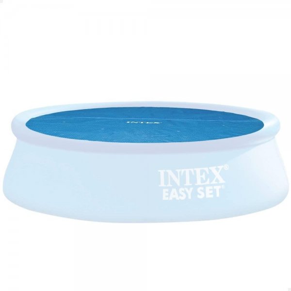 Intex Solarabdeckplane für Easy und Frame Pool 366 cm Blau Wassererwärmer Poolabdeckung