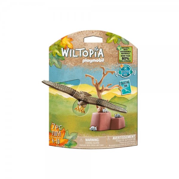 PLAYMOBIL® Wiltopia 71059 - Adler Spielfigur Spieltier aus nachhaltigem Material ab 4 Jahren