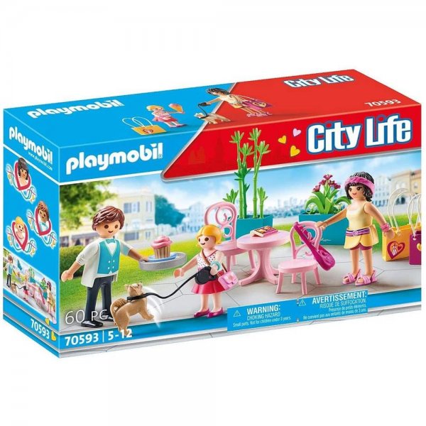 PLAYMOBIL City Life 70593 Kaffeepause Für Kinder von 5 - 12 Jahren Spielfiguren