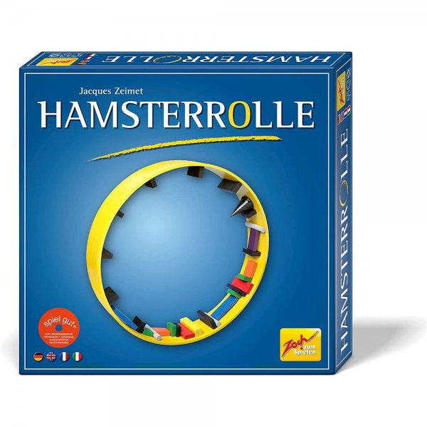Zoch Hamsterrolle, Das abgedrehte Geschicklichkeitsspiel für alle Schwerkraftexperten, mit hochwertigem Spielmaterial aus Holz, ab 6 Jahren