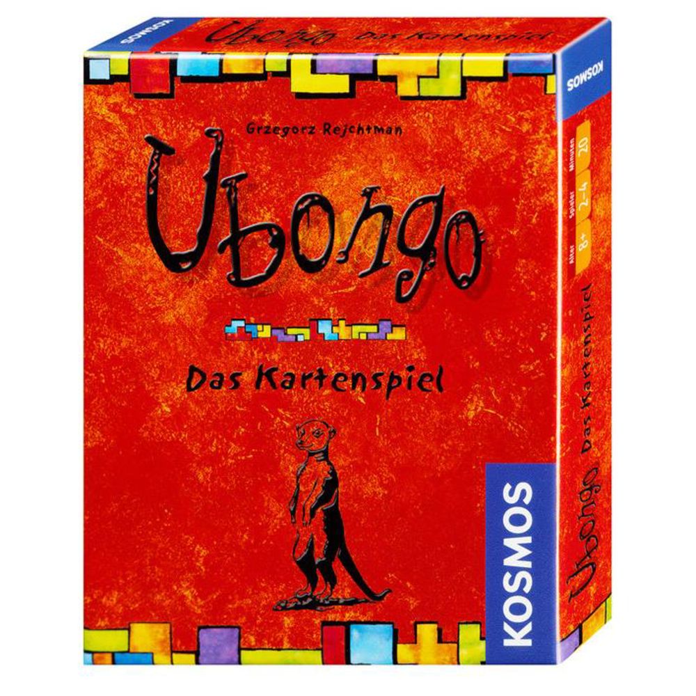 Ubongo Kartenspiel Brettspiel Klassiker Legespiel Jung und Alt Kosmos 740214