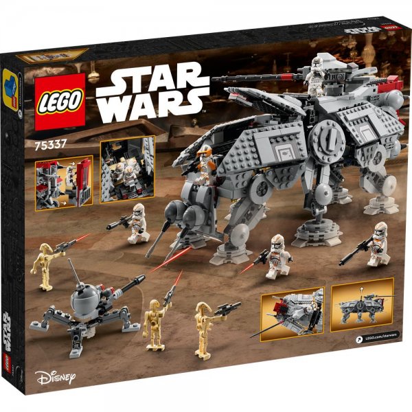 LEGO® Star Wars™ 75337 - AT-TE™ Walker™ Bauset und Spielset Geschenk für Kinder ab 9 Jahren