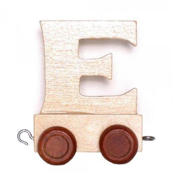 Bartl Buchstabenzug E, kleine Waggon trägt den Buchstaben E, NEU