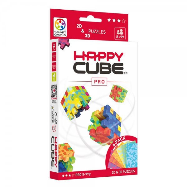 Happy Cube Pro 3D-Puzzle Würfelpuzzle Geduldsspiel Puzzlewürfel geeignet ab 8 Jahre