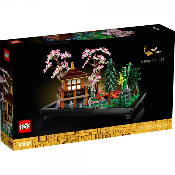 LEGO® Icons 10315 - Garten der Stille Bauset Geschenkidee für Erwachsene ab 18 Jahren