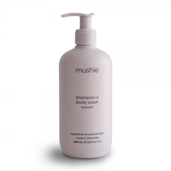 Mushie Baby Shampoo & Body Wash Lavender 400 ml vegan