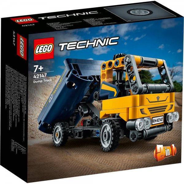 LEGO® Technic 42147 - Kipplaster Baufahrzeug Bauset Spielset für Kinder ab 7 Jahren