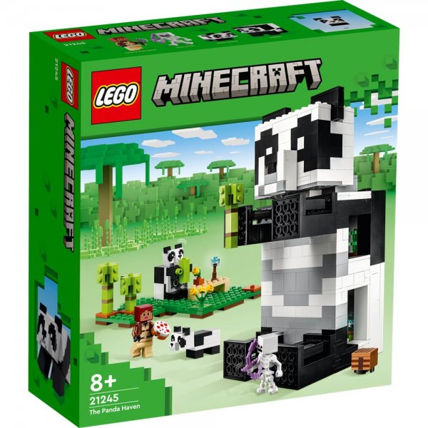 LEGO® Minecraft® 21245 - Das Pandahaus Bauset Spielset Spielzeughaus für Kinder ab 8 Jahren